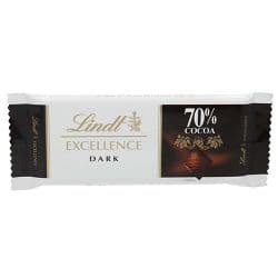 Lindt Excellence 70% Cocoa Dark Chocolate Bar