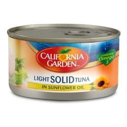 California Garden Chunk Light Tuna In Sunflower Oil