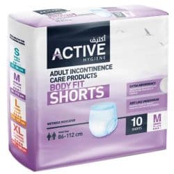 Active Hygiene Adult Diapers Short Medium 86 - 112 Cm