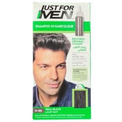 Just For Men Shampoo-In Hair Color Black H-55