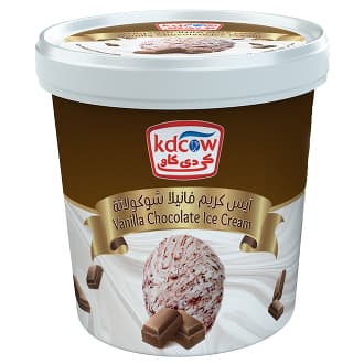 KDCOW Chocolate Vanila Ice Cream