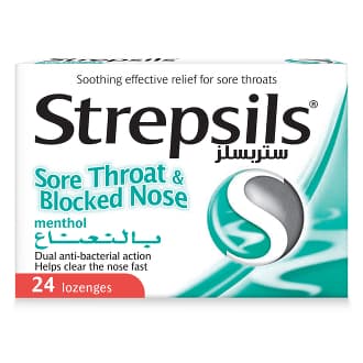 Sore Throat & Blocked Nose Menthol