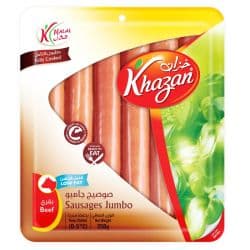 Khazan Jumbo Beef Sausage Fat Free