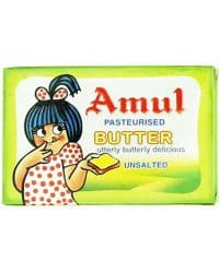 Amul Pasteurized Unsalted Butter