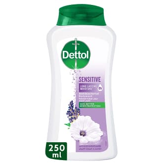 Dettol Sensitive Shower Gel & Body Wash Lavender & White Musk Scent