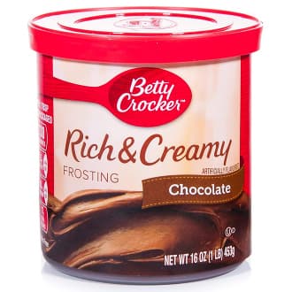 Betty Crocker Rich & Creamy Chocolate Frosting
