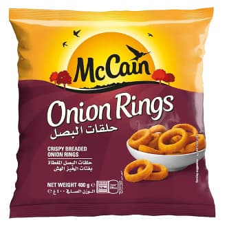 McCain Onion Rings 400g