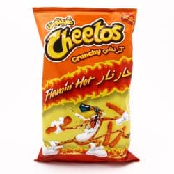 Cheetos Crunchy Flamin Hot Chips