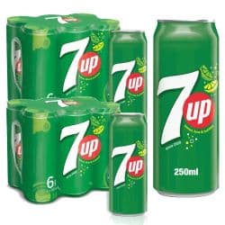 7 Up Soft Drink Can