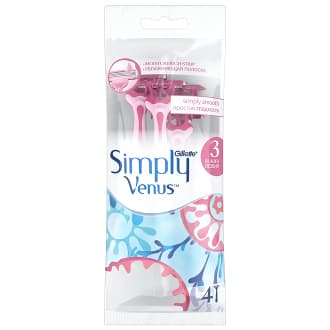 Gillette Simply Venus 3 Blade Plus Disposable Razor