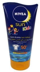 Nivea Sun Kid Swim & Play Spf50 Very High Sun Lotion