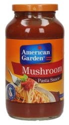 American Garden Mushroom Pasta Sauce 680g