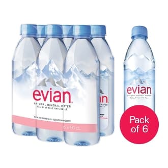 Evian Mineral Water 5+1 Free