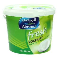 المراعي زبادي طازج كامل الدسم، 2 كيلوغرام