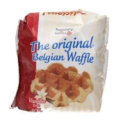 Augustin's Waffles Vanilla Flavored Belgian Waffle