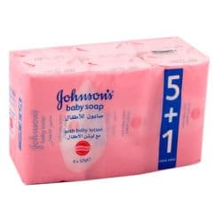 Johnson's Baby Soap Bar 6x125g