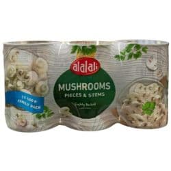 Al Alali Mushrooms Pieces & Stems 3-Pack