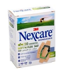 Nexcare Soft N Flex 360 Bandages 50pcs