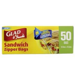 Glad Sandwich Zipper Bags
