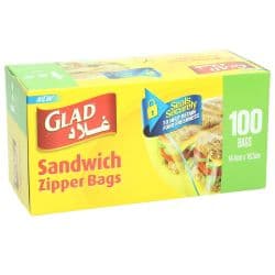 Glad Sandwich Zipper Bags
