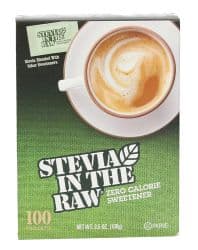 Stevia In The Raw Zero Calorie Sweetener 100 Sachets