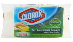 Clorox Easy Grip Antimicrobial Sponge Scourer