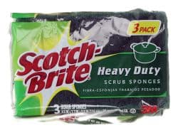 Scotch Brite Heavy Duty Scrub Sponges