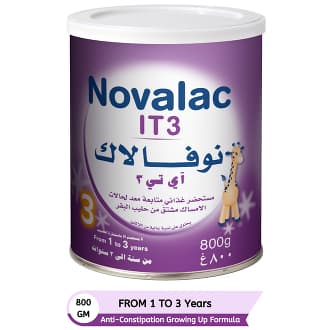 Novalac IT3 Anti-Constipation Growing Up Formula From 1-3 Years 800g