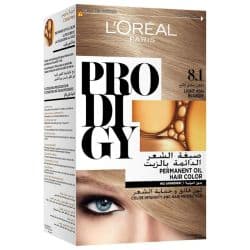 L'Oreal Prodgiy Permanent Oil Hair Light Ash Blonde 8.1 Hair Color