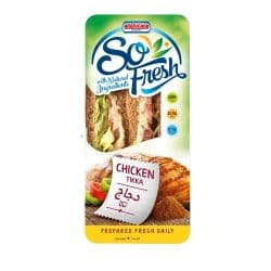 Americana So Fresh Chicken Tikka Black Bread Sandwich