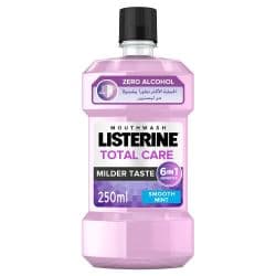 Listerine Smooth Mint Total Care Zero 6 Benefits In 1 Mouthwash