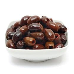 greek Black Kalamata Pitted Olives