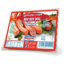 Americana Beef Hot Dog With Jalapeno 450g