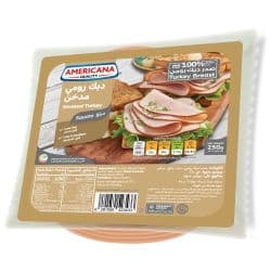 Americana Square Smoked Turkey Slice 250g