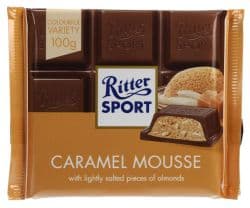 Ritter Sport Caramel Mousse Chocolate 