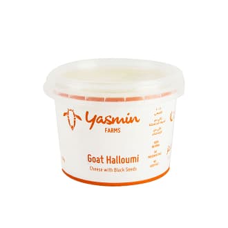 Yasmin Farms Goat Halloumi Cheese With Black Seeds