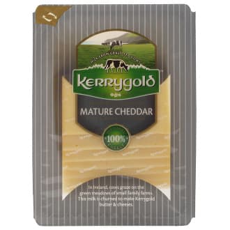 Kerrygold Irish Mature Cheddar Cheese Slices