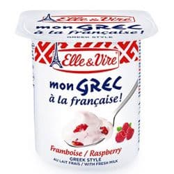 Elle & Vire Mon Grec Raspberry Dairy Dessert