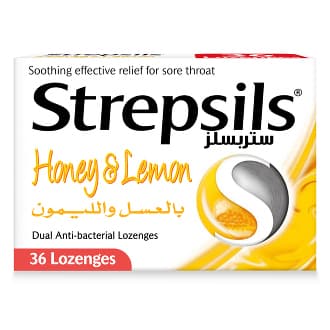Strepsils Honey & Lemon Lozenges 36pcs
