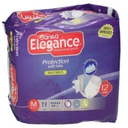 Sanita Elegance Medium Unisex Adult Briefs