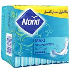 Nana Maxi Super With Wings Pads 60pcs