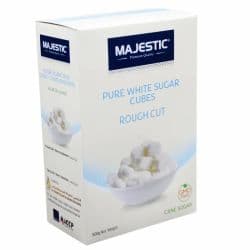 Majestic Rough Cut Cubes White Sugar