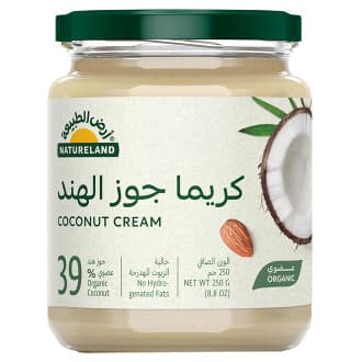Natureland Organic Coconut Cream