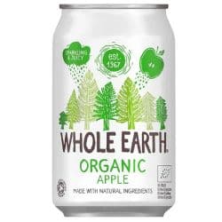 Whole Earth Organic Sparkling Apple Light Carbonated Drink 
