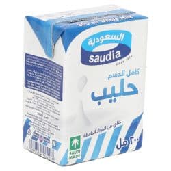 Saudia UHT Whole Milk