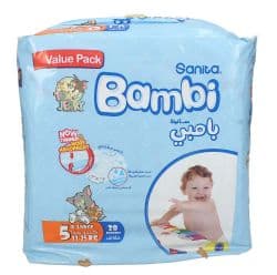 Sanita Bambi Size 5 X-Large Diapers (13-25 Kg)