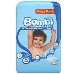 Sanita Bambi Diapers Size 5 Xl (13-25 Kg)