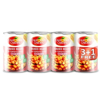 California Garden Canned Baked Beans In Tomato Sauce