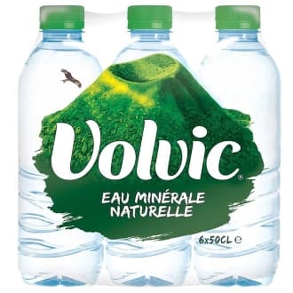 Volvic Natural Mineral Water 6x500ml
