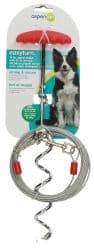 Petmate Stake Easyturn With Tie Out Spiral Stake